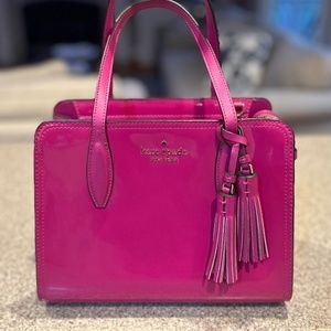 Kate Spade Hot Pink Patent Leather Handbag